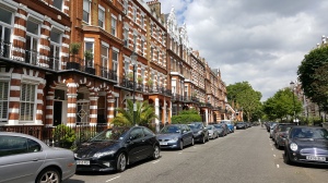 Bolton Gardens, our first home in London